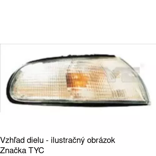 Predná smerovka POLCAR 4516190E