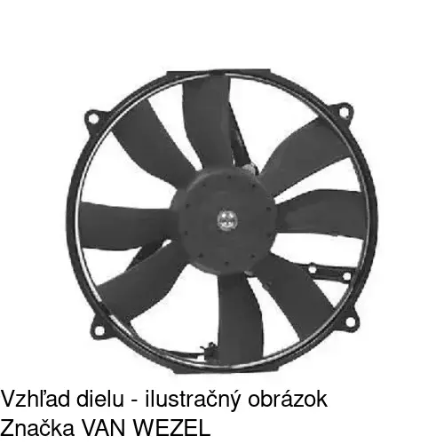 Ventilátory chladičov POLCAR 500223W1 - obr. 3