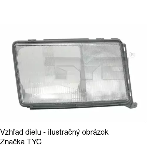 Sklo reflektora POLCAR 5014126E