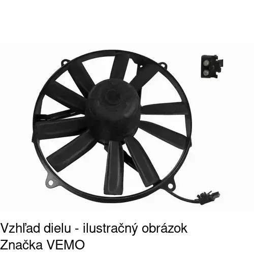 Ventilátory chladičov POLCAR 501423W2 - obr. 2