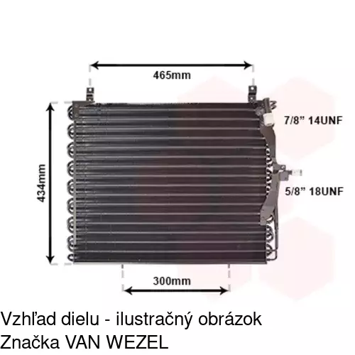 Chladiče klimatizácie POLCAR 5014K8A4 - obr. 2