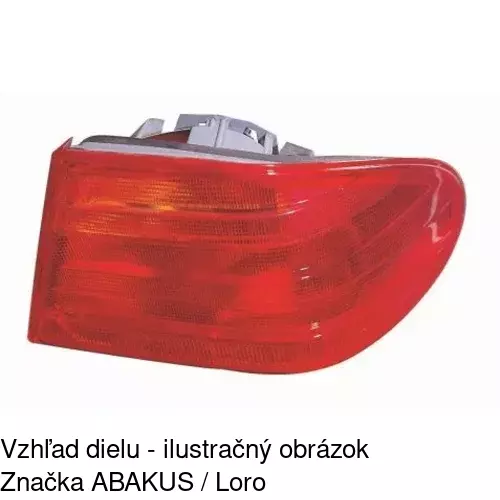 Zadné svetlo 5015871E /POLCAR/