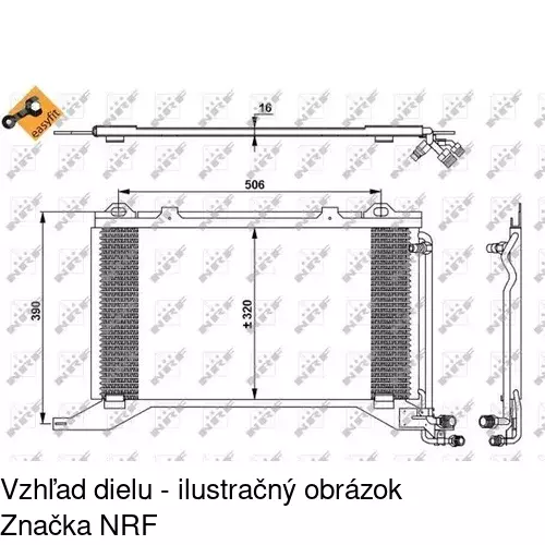 Chladiče klimatizácie POLCAR 5015K8C3 - obr. 2