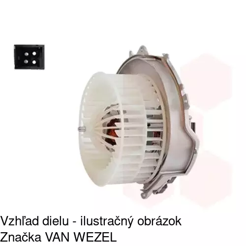 Ventilátory kúrenia POLCAR 5024NU-2 - obr. 2