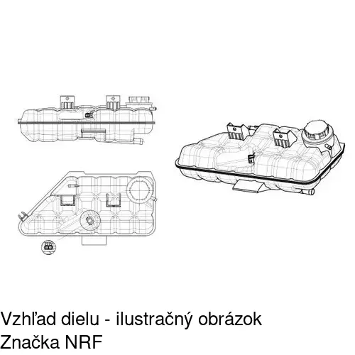 Nádržky vyrovnávacie POLCAR 5044ZB-1 - obr. 2