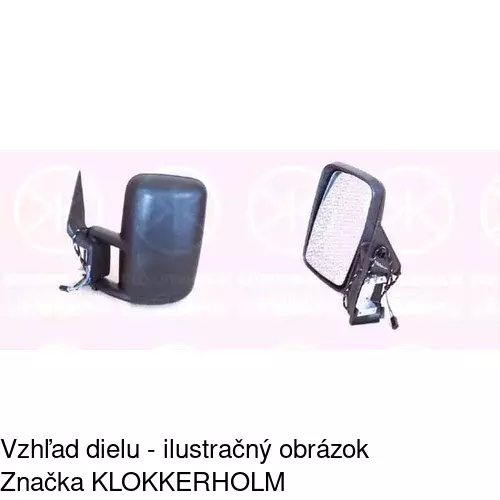 Vonkajšie zrkadlo POLCAR 5062514E - obr. 5