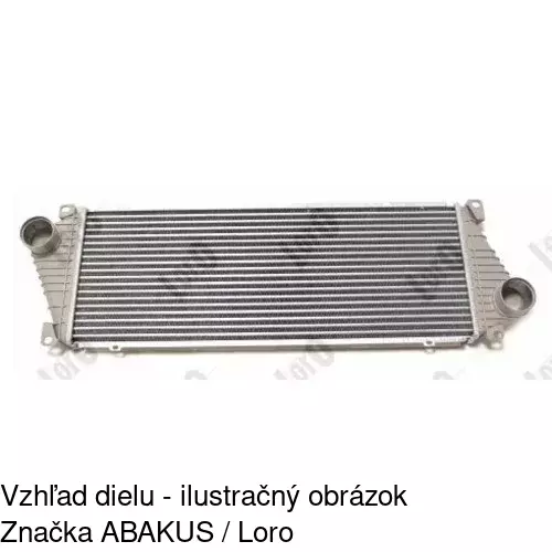 Chladiče vzduchu (Intercoolery) POLCAR 5062J81X - obr. 3