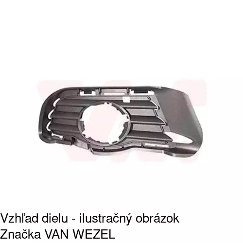 Kryt v nárazníku POLCAR 507027-2 - obr. 1