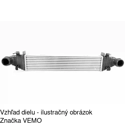 Chladiče vzduchu (Intercoolery) POLCAR 5070J8-2 - obr. 1