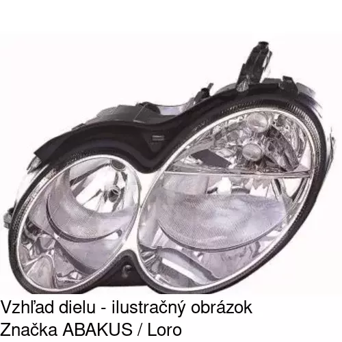 Hlavný reflektor POLCAR 507109-H