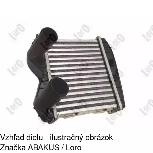 Chladiče vzduchu (Intercoolery) POLCAR 5095J8-1 - obr. 2