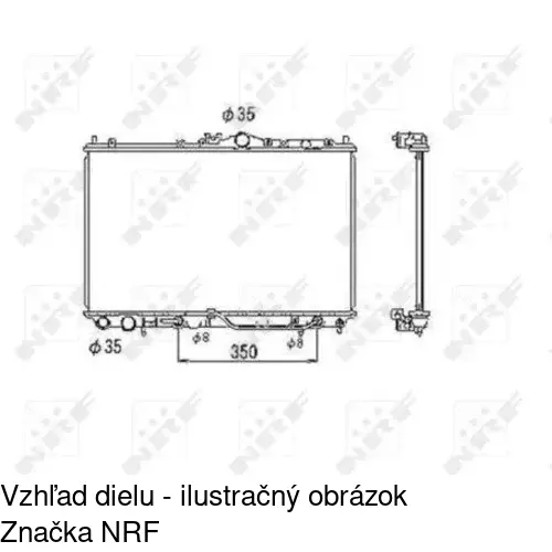 Chladiče vody POLCAR 521008-2