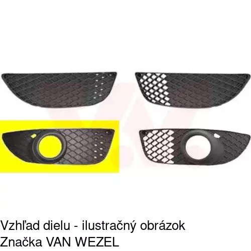 Kryt v nárazníku 523427-2 /POLCAR/ - obr. 1