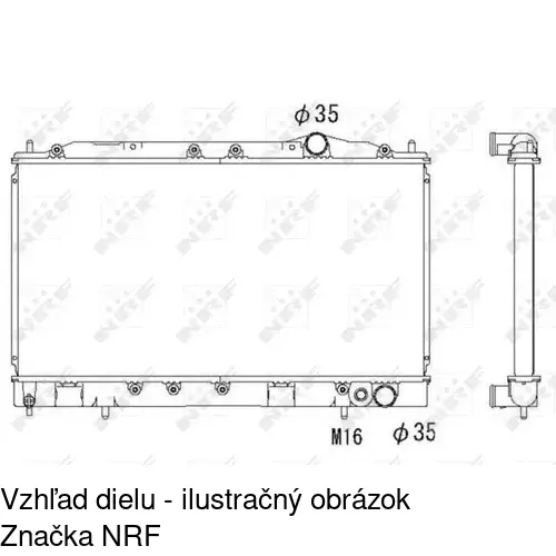 Chladiče vody POLCAR 523908-1