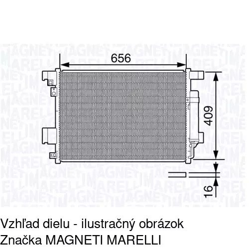 Chladiče klimatizácie POLCAR 5266K8C1S