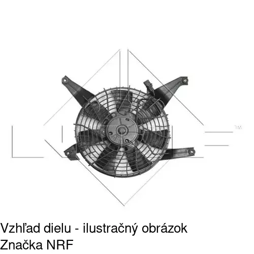 Ventilátory chladičov POLCAR 527423W1