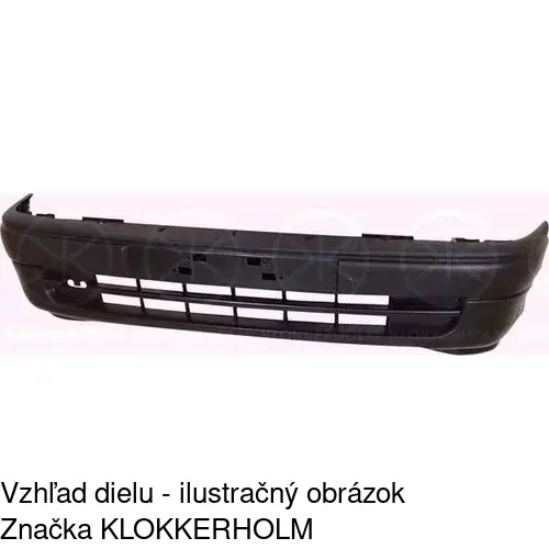 Predný nárazník POLCAR 550707-7