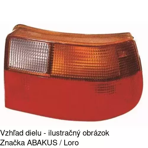 Zadné svetlo 5507878E /POLCAR/ - obr. 2