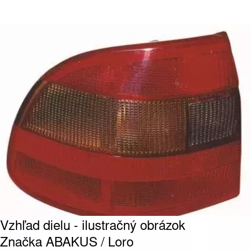 Zadné svetlo POLCAR 5507883E - obr. 1