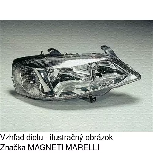 Hlavný reflektor POLCAR 550809-H - obr. 2