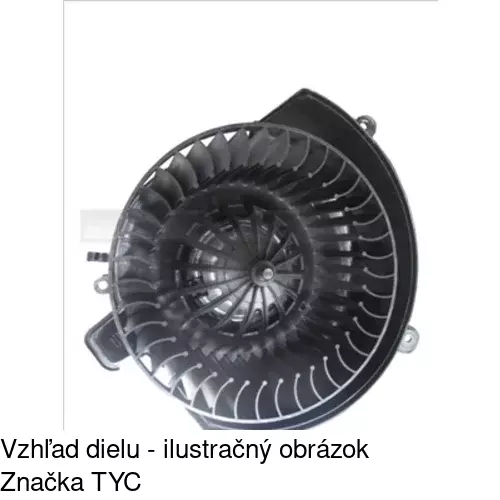 Ventilátory kúrenia POLCAR 5508NU-1