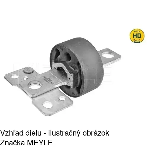 Rám vonkajšieho zrkadla POLCAR 551657PM - obr. 3