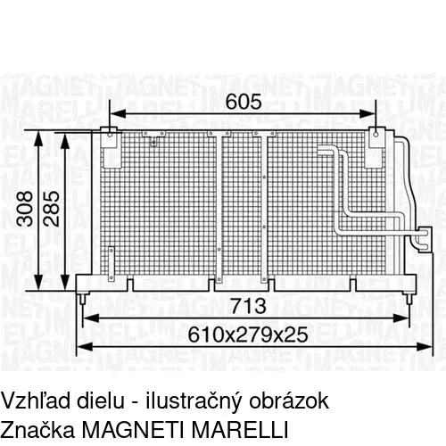 Chladiče klimatizácie POLCAR 5555K8C1