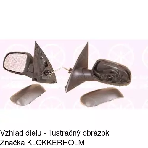 Vonkajšie zrkadlo POLCAR 555651-M - obr. 4