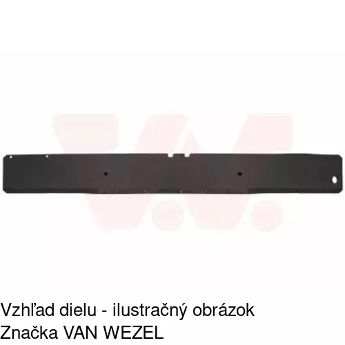 Výstuha nárazníka 555807-4 /POLCAR/ - obr. 1