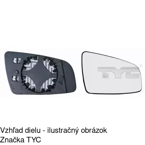 Vonkajšie zrkadlo POLCAR 5561514S - obr. 4