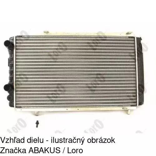 Chladiče vody POLCAR 570208A3 - obr. 2