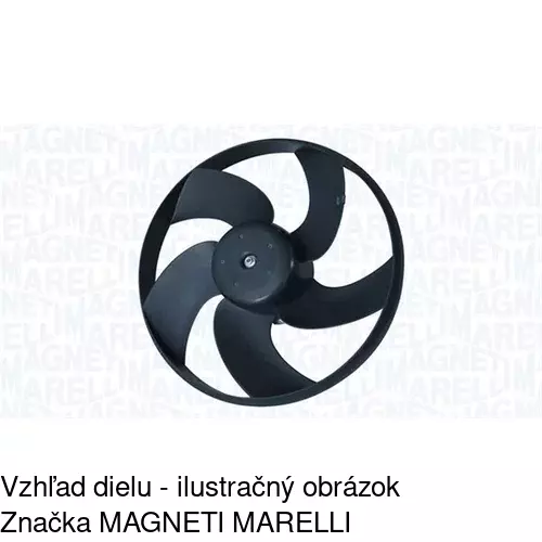 Ventilátor bez krytu / podpery POLCAR 572323U1 - obr. 4