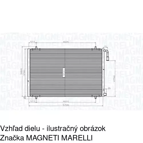 Chladiče klimatizácie POLCAR 5723K8C1