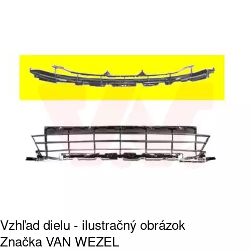 Kryt v nárazníku 57242722 /POLCAR/ - obr. 1