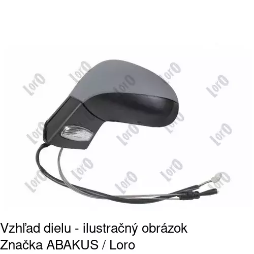 Vonkajšie zrkadlo POLCAR 5724511E - obr. 3