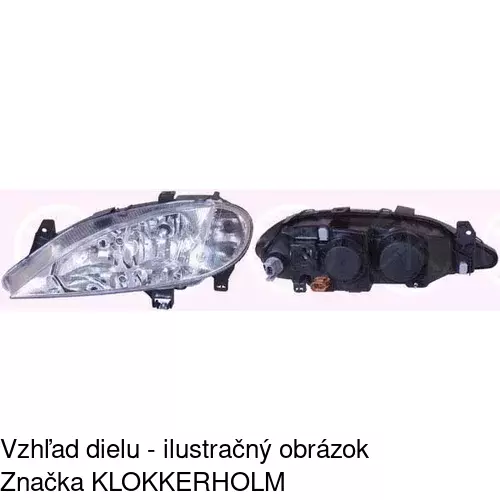 Hlavný reflektor POLCAR 6011091V - obr. 1