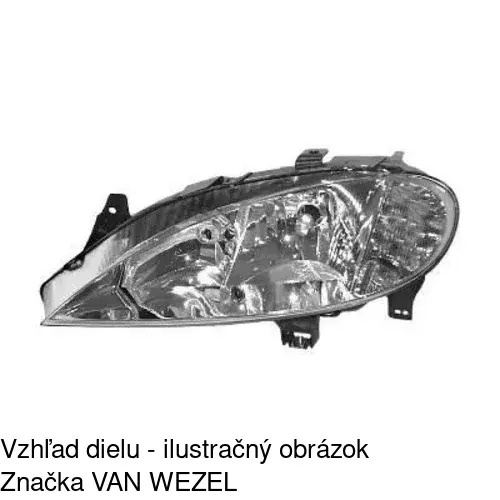 Hlavný reflektor POLCAR 6011091V - obr. 4