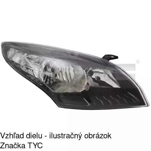 Hlavný reflektor POLCAR 6014093E