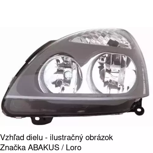 Hlavný reflektor POLCAR 6016096E - obr. 3