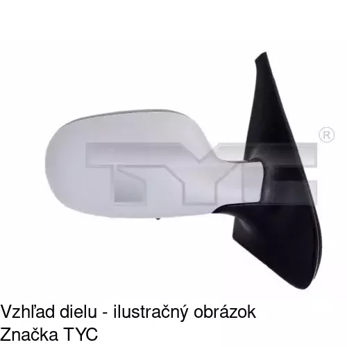 Vonkajšie zrkadlo POLCAR 6016514E - obr. 5