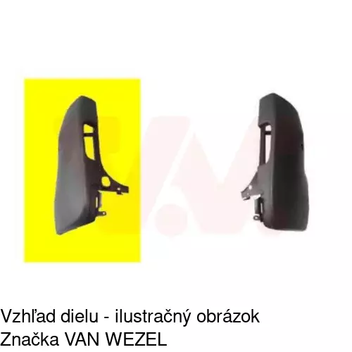 Rámik nárazníka POLCAR 6026971J - obr. 1