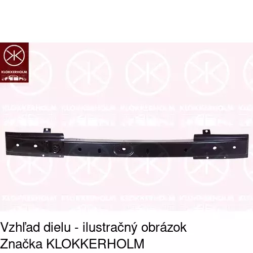 Výstuha nárazníka POLCAR 602707-3