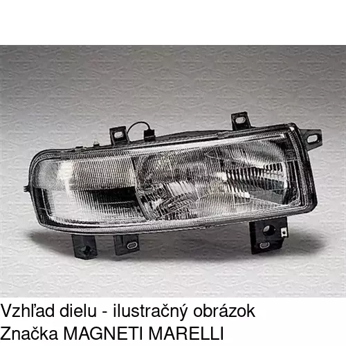 Hlavný reflektor POLCAR 6041101C - obr. 5