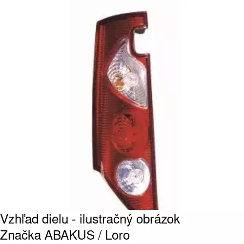 Zadné svetlo POLCAR 6062870 - obr. 3