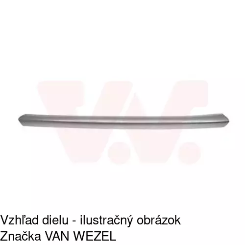 Lišta masky POLCAR 60642711 - obr. 2