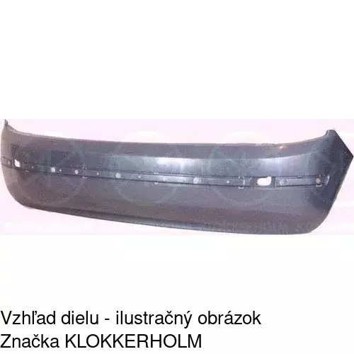 Zadný nárazník POLCAR 691396-1