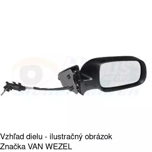 Vonkajšie zrkadlo POLCAR 6920522E - obr. 2