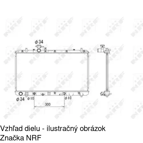 Chladiče vody POLCAR 7435082K