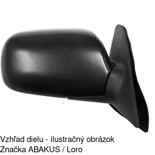 Vonkajšie zrkadlo POLCAR 8112524E - obr. 1