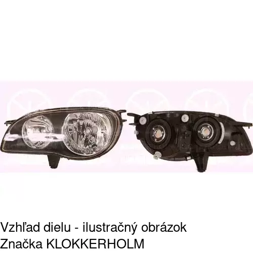 Hlavný reflektor POLCAR 8113101E - obr. 1